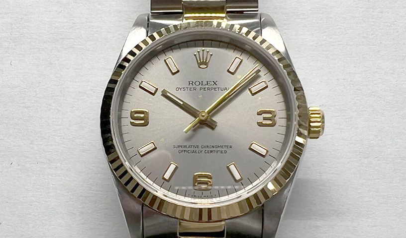 【修理事例：113820】ROLEX OYSTER PERPETUAL