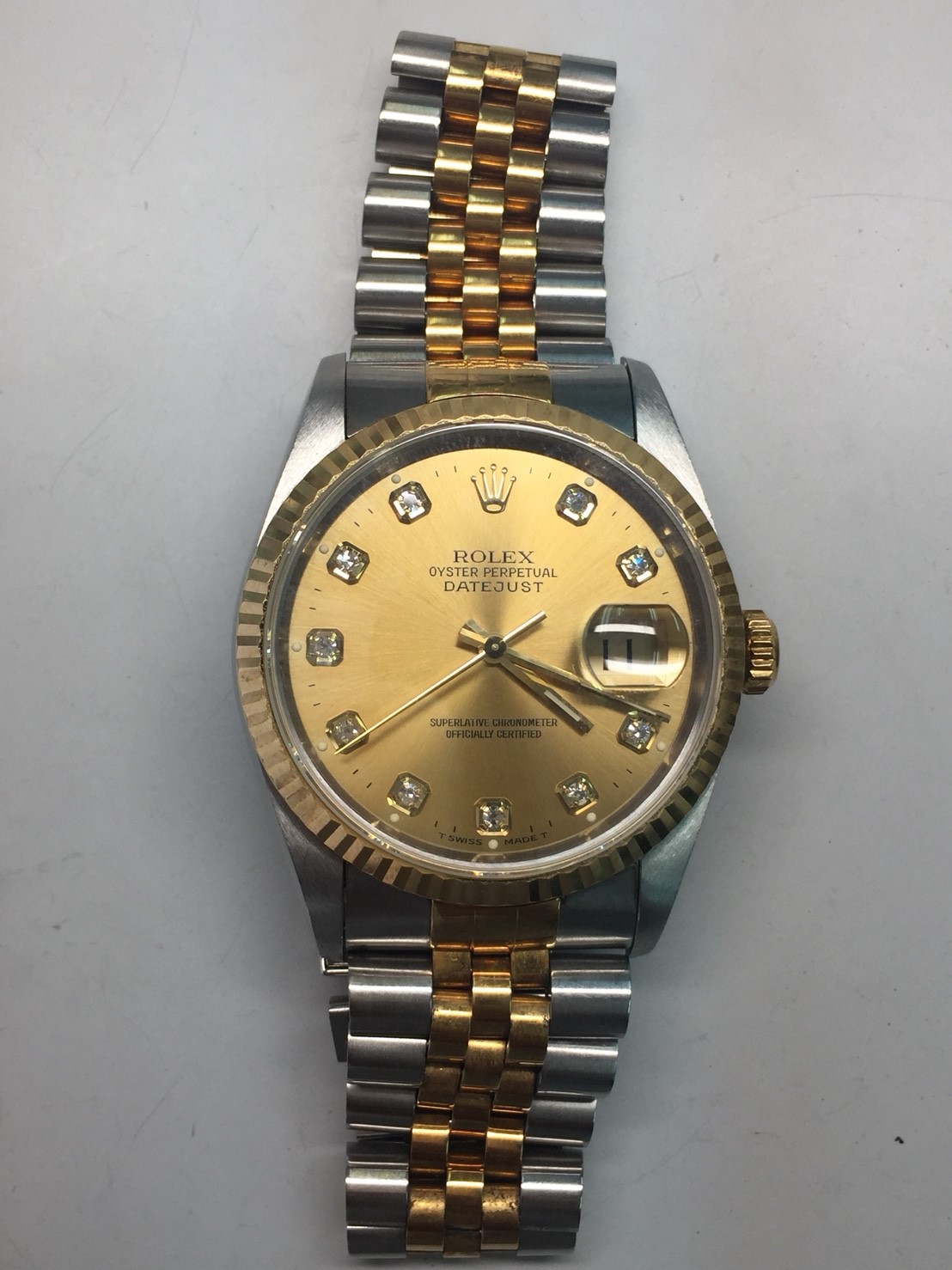 【修理事例：362599】ROLEX DATEJUST