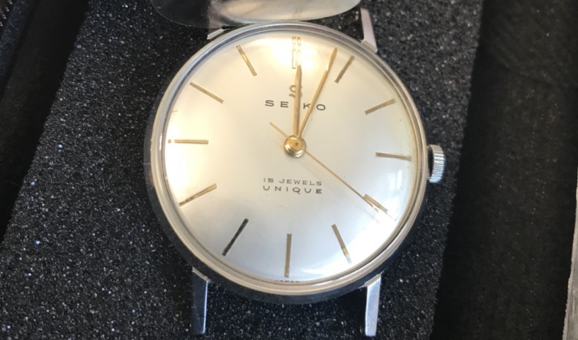 OH済】 SEIKOセイコースーパーSマークS10180鶴印15石14KGF おも