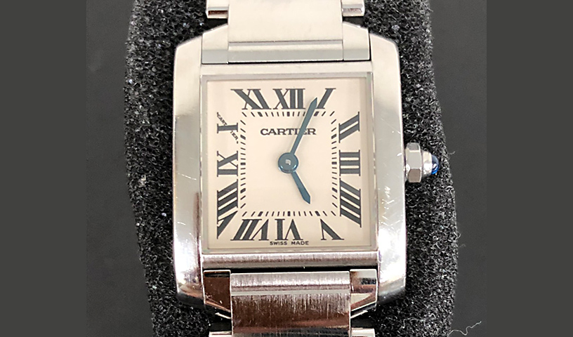 【修理事例：626120】CARTIER TANK FRANÇAISE