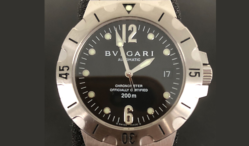 【修理事例：10222031】BVLGARI DIAGONO SCUBA