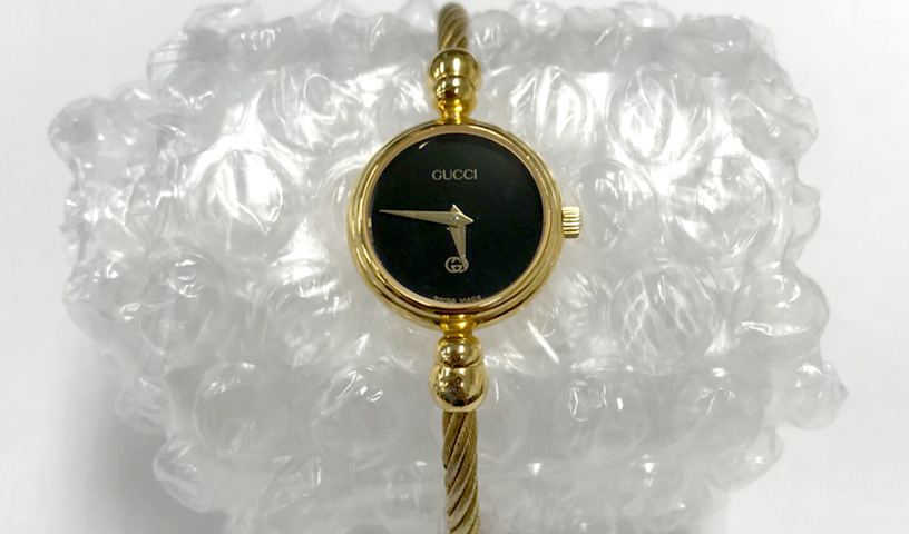 【修理事例：10335951】GUCCI BANGLE WATCH