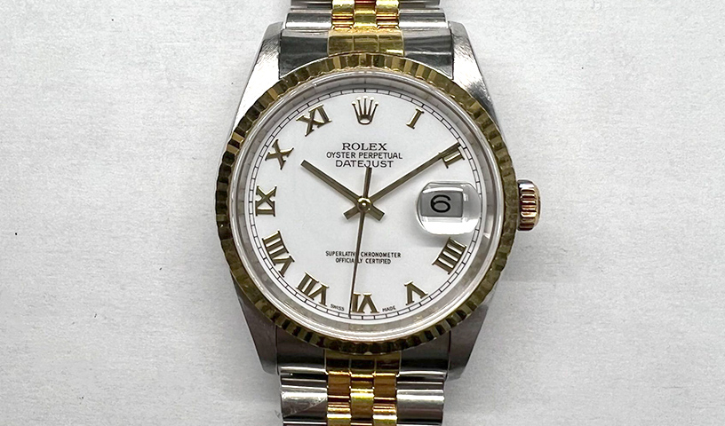 【修理事例：114357】ROLEX DATEJUST