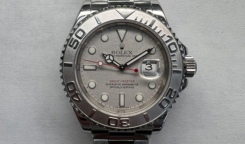 【修理事例：114969】ROLEX YACHT-MASTER