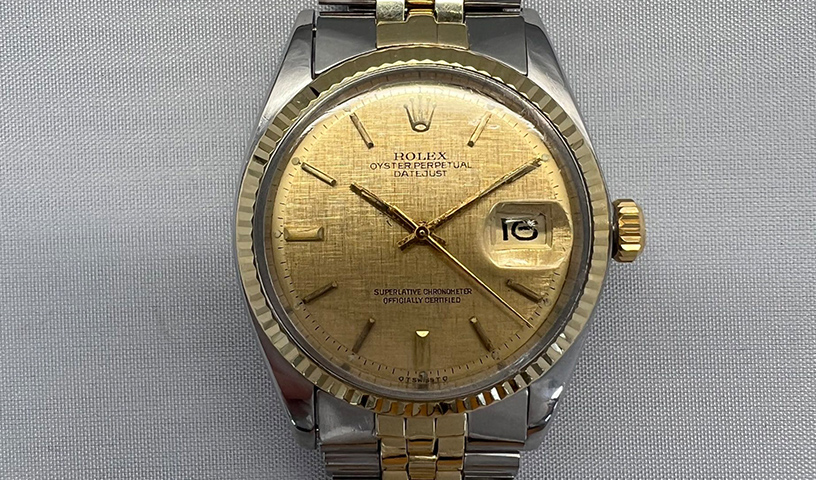 【修理事例：119842】ROLEX DATEJUST