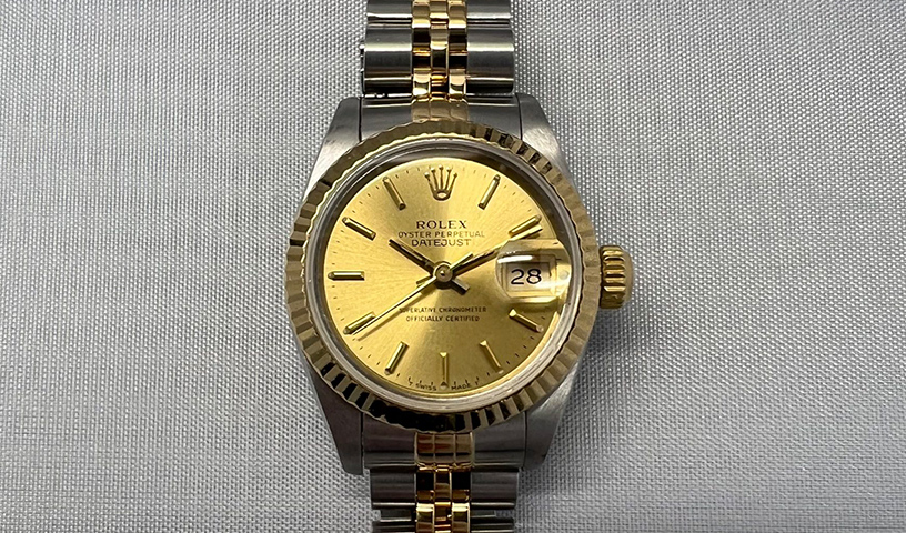 【修理事例：120806】ROLEX DATEJUST